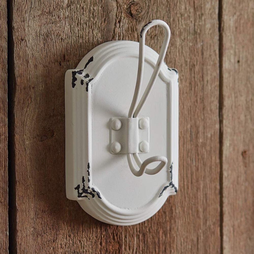 Vintage White Wall Hook